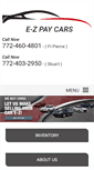 Mobile Screenshot of ezpaycars.com